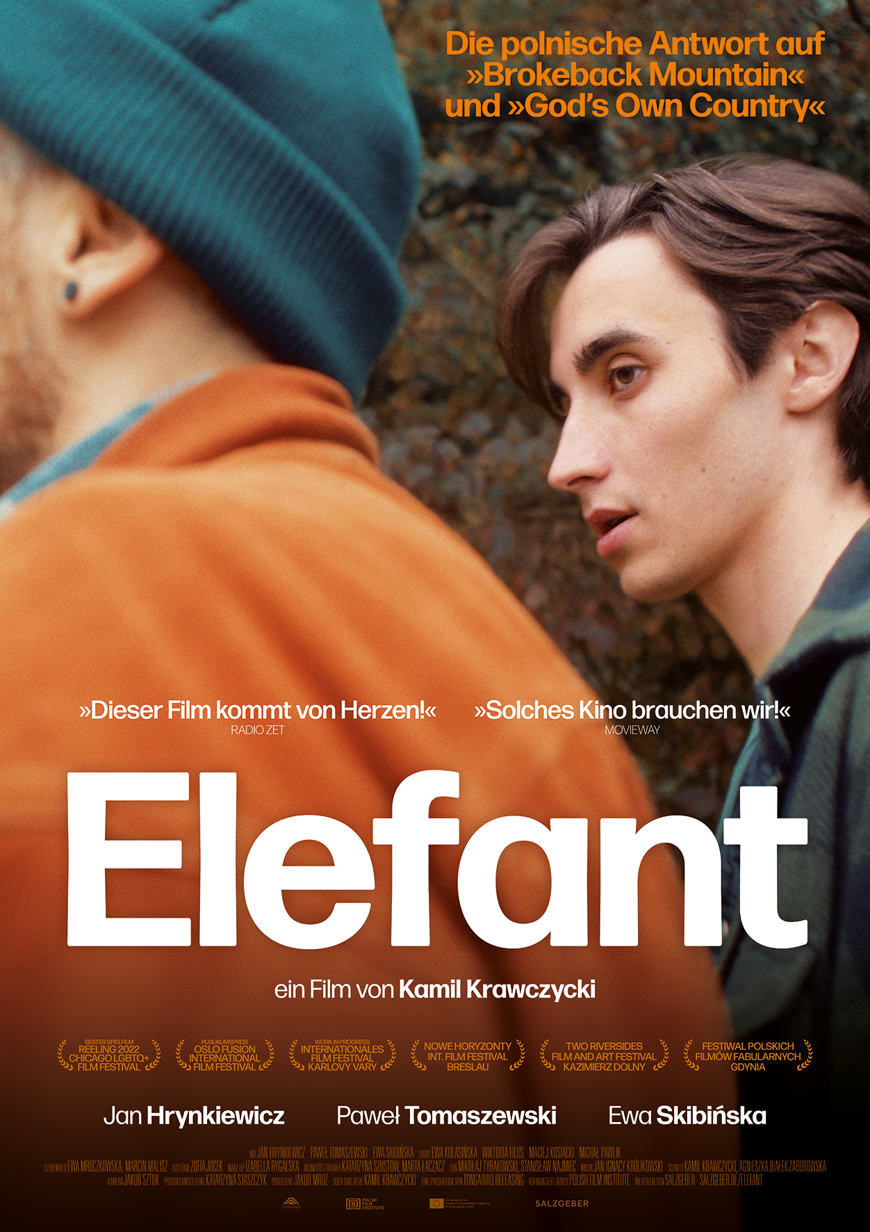 Open-Air Kino-Film „Elefant“