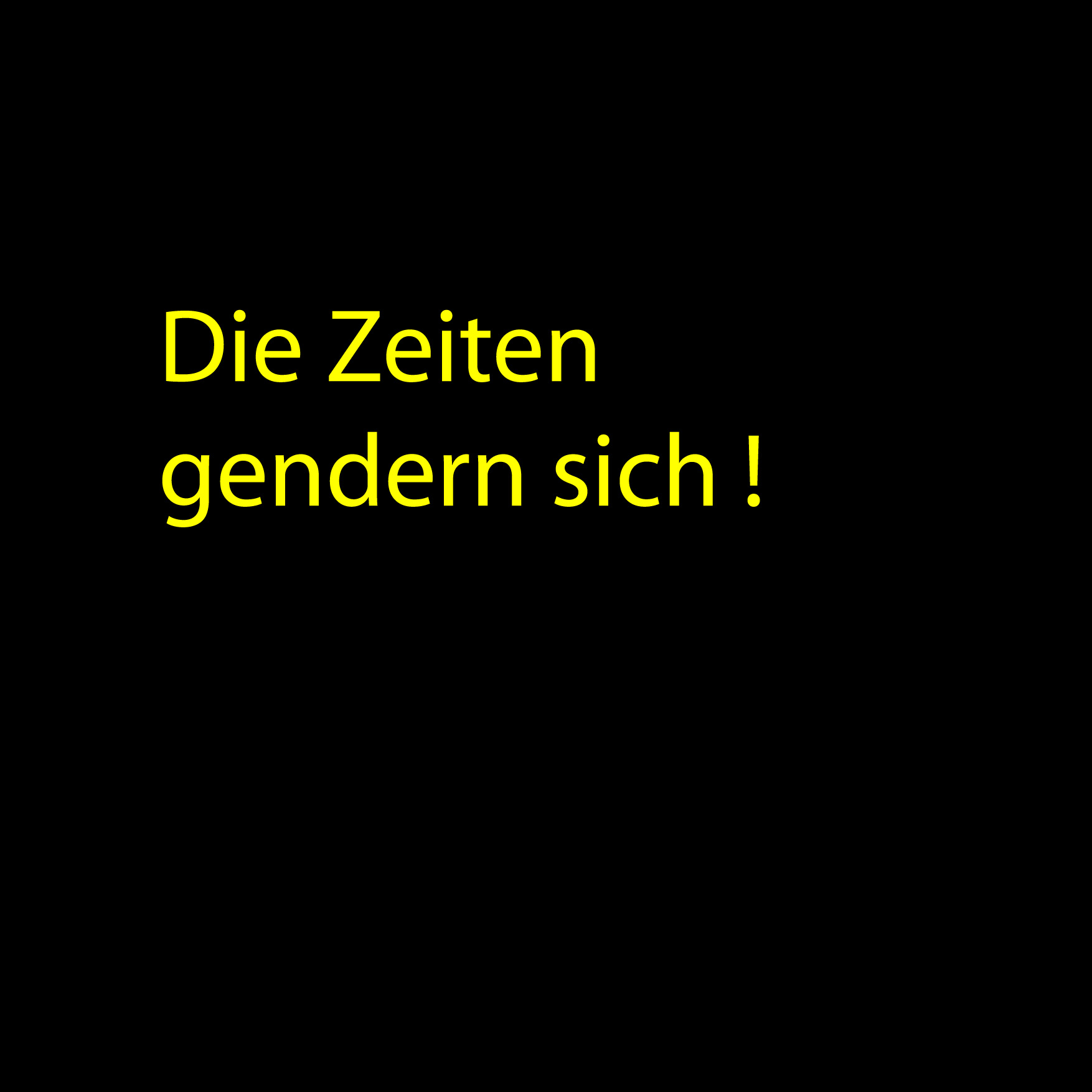 Podiumsdiskussion „Die Zeiten Gendern sich“