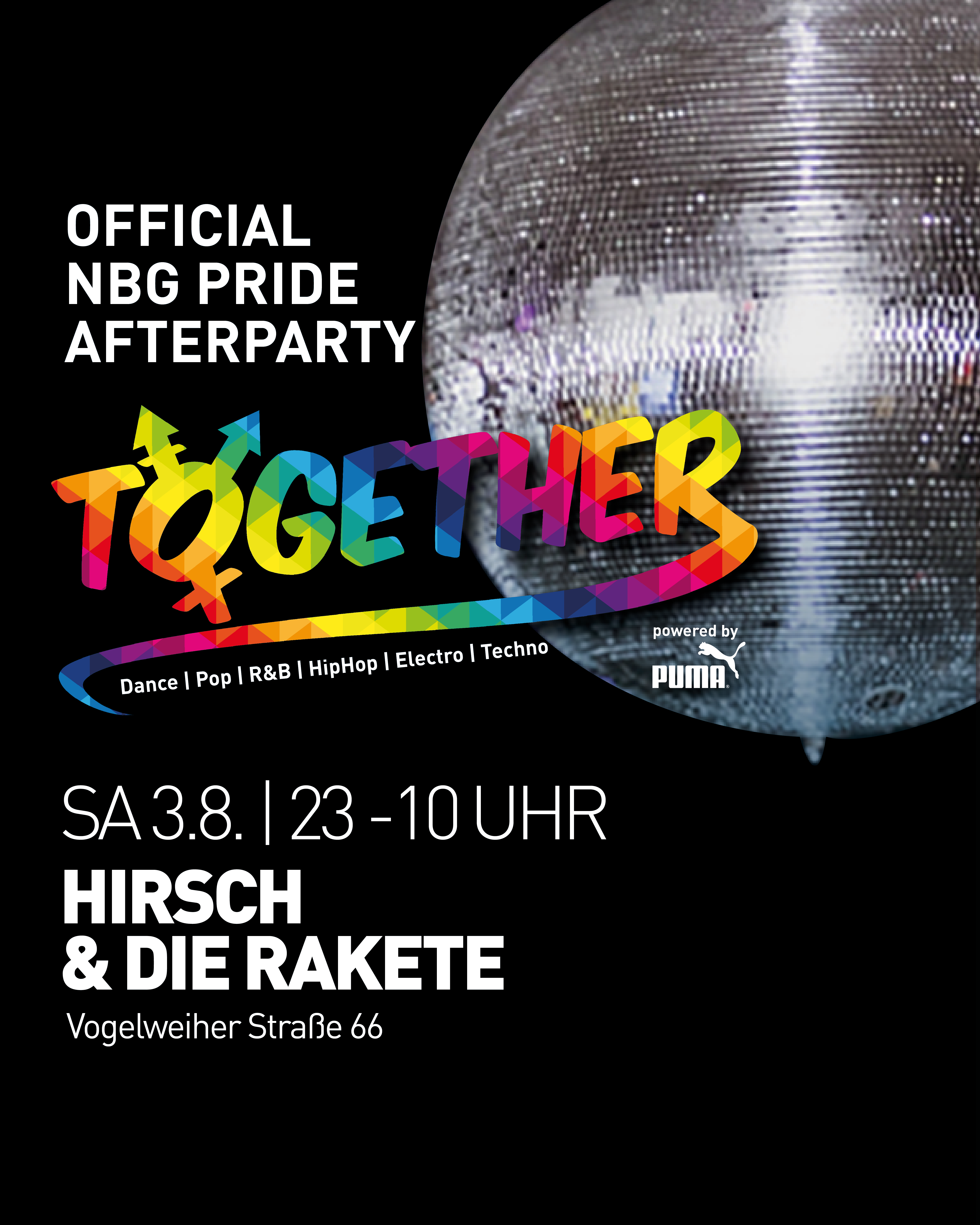 OFFICIAL NBG PRIDE AFTERPARTY - TOGETHER PARTY