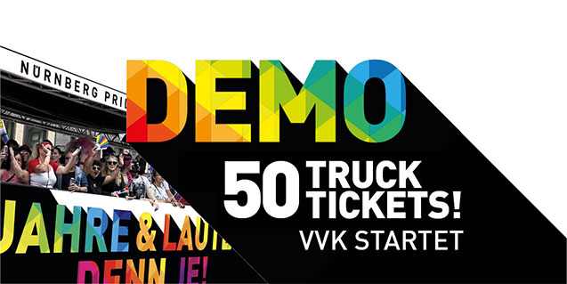 TICKETS NBG PRIDE DEMO TRUCK